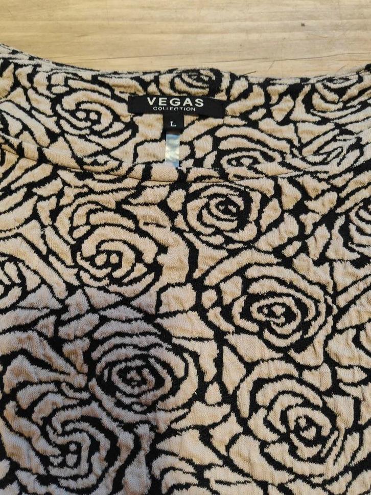 Vegas Collection Bloemenjurk Maat L Barok Print, Kleding | Dames, Jurken, Zo goed als nieuw, Maat 42/44 (L), Ophalen of Verzenden