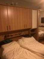 Slaapkamer, Huis en Inrichting, Ophalen, Zo goed als nieuw, Tweepersoons, Blank eiken