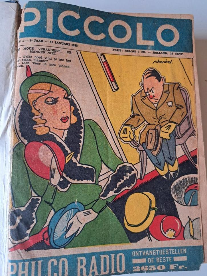 Oude Piccolo Tijdschrift - 1932, Verzamelen, Tijdschriften, Kranten en Knipsels, Tijdschrift, Nederland, 1920 tot 1940, Ophalen of Verzenden