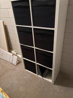 Ikea kallax kast 8 vakken inclusief 7 manden, Huis en Inrichting, Ophalen, Zo goed als nieuw