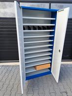 vakkenkast schottenkast materiaalkast met deuren, Huis en Inrichting, Kasten | Roldeurkasten en Archiefkasten, Ophalen, Nieuw