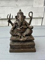 Antiek bronzen Ganesha, Ophalen of Verzenden