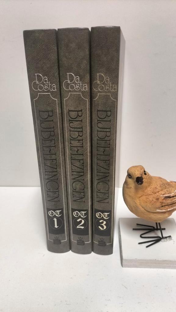 Costa, Isaac da; Bijbellezingen deel 1 tm 3 (OT), Boeken, Godsdienst en Theologie, Gelezen, Christendom | Protestants, Ophalen of Verzenden