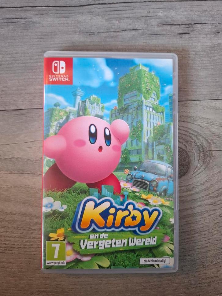 Kirby en de Vergeten Wereld  Nintendo Switch, Spelcomputers en Games, Games | Nintendo Switch, Zo goed als nieuw, Avontuur en Actie