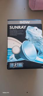 Exo terra sunray lamp 50w, Dieren en Toebehoren, Reptielen en Amfibieën | Toebehoren, Ophalen, Nieuw, Verlichting