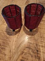 Kaarsen houders, Ophalen of Verzenden, Gebruikt, Overige materialen, Minder dan 25 cm