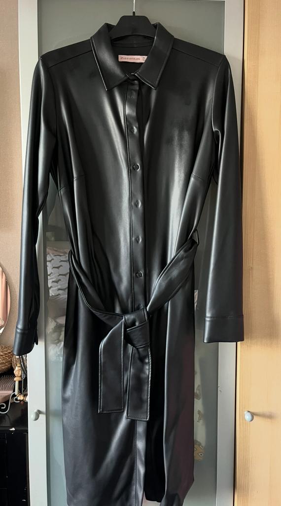 Geweldige faux leather dress Studio Anneloes, Kleding | Dames, Zwart, Ophalen of Verzenden, Zo goed als nieuw, Maat 36 (S)