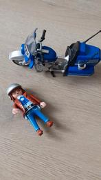 Playmobil politiemotor, Ophalen of Verzenden, Zo goed als nieuw