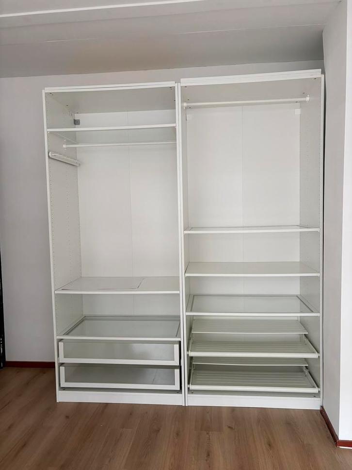 GRATIS MORGEN AF TE HALEN RDAM - IKEA PAX KASTEN 2x, Huis en Inrichting, Kasten | Vitrinekasten, Zo goed als nieuw, 200 cm of meer