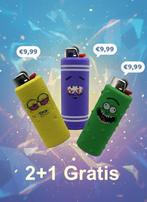 Unieke BIC Aansteker Hoezen Pickle Rick, SpongeBob, Doekje., Ophalen, Nieuw, Aansteker