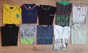Mooi pakket t-shirts jongen 152 10 stuks Vingino Scotch  beschikbaar voor biedingen