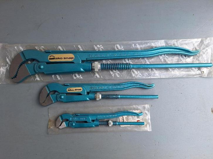 Dako Gedore Snap No.100 hoekpijptang set van 3, Doe-het-zelf en Verbouw, Gereedschap | Handgereedschap, Nieuw, Ophalen of Verzenden