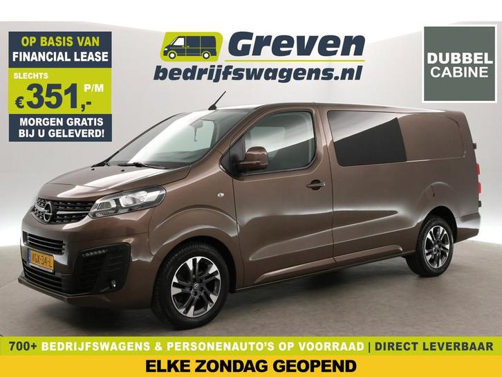 Opel Vivaro 2.0 CDTI L3H1 | DC | 360° CAM | Airco | Cruise, Auto's, Bestelauto's, Bedrijf, Te koop, 360° camera, ABS, Achteruitrijcamera