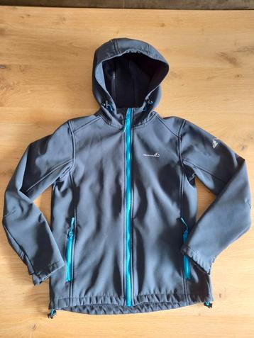Mountainpeak softshell jas blauw 152 beschikbaar voor biedingen