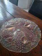 Vintage Italiaanse taartschotel jaren 60, Antiek en Kunst, Antiek | Glas en Kristal, Ophalen of Verzenden