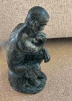 Beeldje De Denker, 30 cmhoog, Verzamelen, Ophalen of Verzenden, Gebruikt, Mens