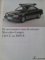 1987nederlands Accessoire mercedes 230CE 300CE folder coupé, Ophalen of Verzenden, Zo goed als nieuw, Mercedes
