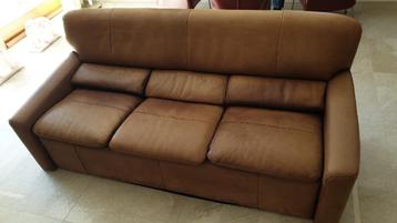 Driezitsbank Leolux 792 - vintage! beschikbaar voor biedingen