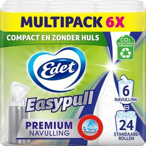 6 stuks Edet Easypull Premium Navulrol -  GRATIS VERZENDING, Huis en Inrichting, Schoonmaakartikelen, Overige typen, Verzenden