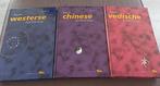 Chinese- vedische en westerse astrologie., Ophalen of Verzenden, Zo goed als nieuw, Astrologie, Achtergrond en Informatie