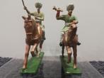 Vintage metalen figuurtjes Brits/Indisch leger., Antiek en Kunst, Antiek | Speelgoed, Ophalen of Verzenden