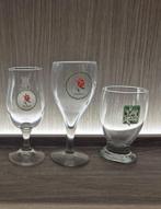 De Roos bierglazen 3x, Ophalen of Verzenden, Zo goed als nieuw, Bierglas