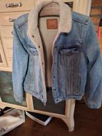 Levi's Spijkerjasje Teddy Voering Dames Maat L, Ophalen, Blauw, Maat 42/44 (L), Zo goed als nieuw