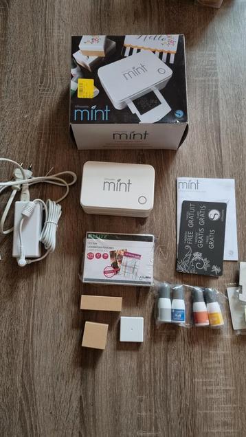 Silhouette Mint stempel printer compleet. beschikbaar voor biedingen