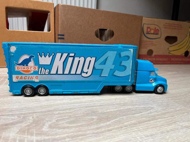 Cars vrachtwagen met schans, Kinderen en Baby's, Speelgoed | Overig, Gebruikt, Jongen of Meisje, Ophalen