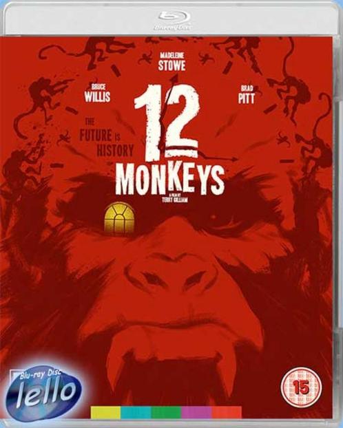 Blu-ray: 12 Monkeys (1995 Bruce Willis, Brad Pitt) KC UK NN, Cd's en Dvd's, Blu-ray, Nieuw in verpakking, Thrillers en Misdaad