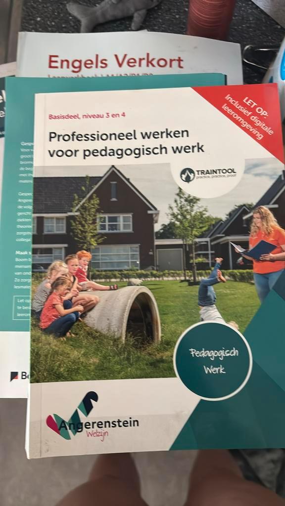 Professioneel werken voor pedagogisch werk nieuw | combipakk, Boeken, Schoolboeken, Zo goed als nieuw, Nederlands, Overige niveaus