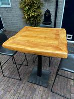 Bartafel met 3 Krukken, Huis en Inrichting, Tafels | Statafels, Ophalen, Gebruikt