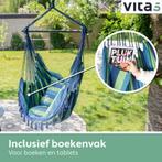 XXL Hangstoel | Binnen&Buiten | Incl. 2 Kussens I Lounge, Opvouwbaar, Nieuw, Ophalen of Verzenden, Eenpersoons