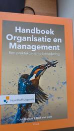 Handboek organisatie en management 9789001895600, Ophalen of Verzenden, Zo goed als nieuw, HBO
