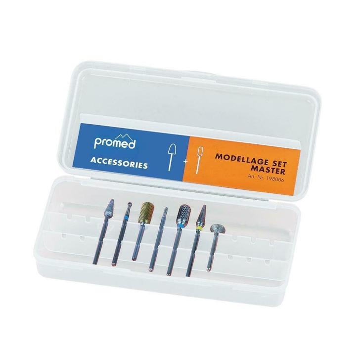 Promed nagelfrees bitjes set Master -Manicure en pedicure, Sieraden, Tassen en Uiterlijk, Uiterlijk | Cosmetica en Make-up, Nieuw