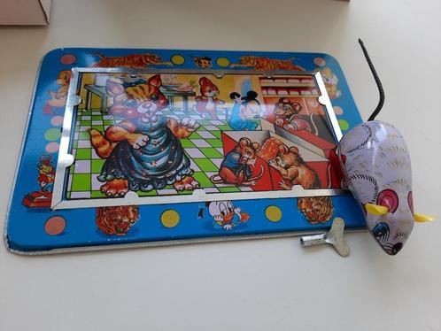 antiek speelgoed blik Lucky mouse, Antiek en Kunst, Antiek | Speelgoed, Ophalen of Verzenden