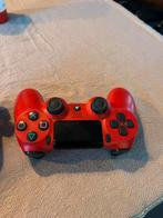 PS4 Controller - Rood, Spelcomputers en Games, Spelcomputers | Sony PlayStation Consoles | Accessoires, Gebruikt, Ophalen of Verzenden
