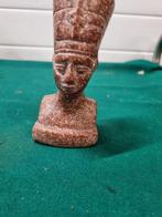 beeld nefertiti buste egyptische queen antiek, Verzamelen, Ophalen of Verzenden