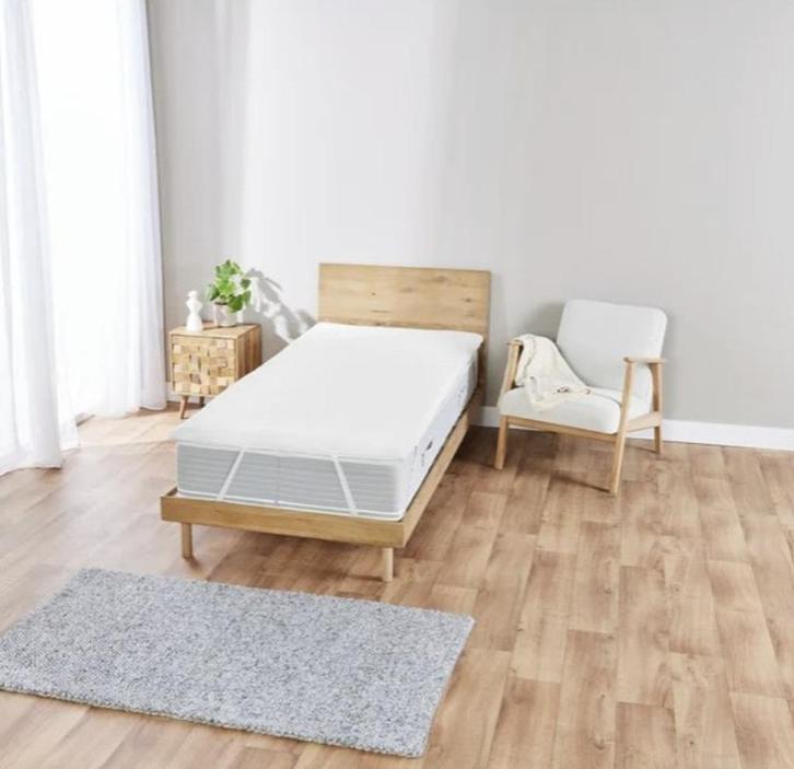 LIVARNO home Matrastopper 90 x 200 cm, Huis en Inrichting, Slaapkamer | Matrassen en Bedbodems, Zo goed als nieuw, Matras, 90 cm
