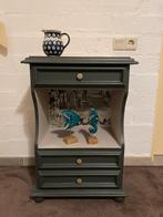 Handig kastje gerestyled, Ophalen, Gerestyled, 50 tot 100 cm, Zo goed als nieuw
