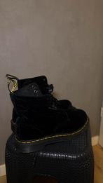 Satijnen Dr. Martens - Maat 39, Kleding | Dames, Schoenen, Ophalen of Verzenden, Zo goed als nieuw, Zwart, Lage of Enkellaarzen