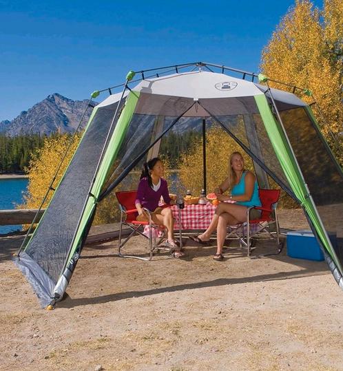 Coleman instant Screen schaduw/ muggen tent, Caravans en Kamperen, Kampeeraccessoires, Zo goed als nieuw, Ophalen of Verzenden
