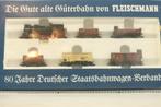 6-delige goederentreinset met T 16.1, K.P.E.V., Treinset, Gelijkstroom, Fleischmann, Ophalen of Verzenden