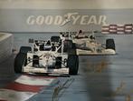 Schilderij van Jos Verstappen en Mika Salo (1997), Formule1, Ophalen of Verzenden, Zo goed als nieuw, Formule 1