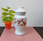 Belgische Opaline mosterd pot, Ophalen of Verzenden