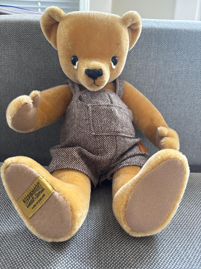 Merrythought Master Mischief beer, Ophalen of Verzenden, Zo goed als nieuw, Stoffen beer, Overige merken