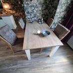 Tafel en stoelen, Ophalen of Verzenden