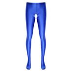 Blauwe chaps legging / heren dames strakke broek sexy gay, Verzenden, Nieuw, Blauw