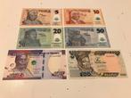 Nigeria 5, 10, 20, 50, 100, 200 Naira., Postzegels en Munten, Bankbiljetten | Afrika, Ophalen of Verzenden, Nigeria, Setje