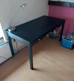 Zwart bureau, Huis en Inrichting, Bureaus, Ophalen, Gebruikt, Bureau